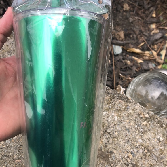 NWT Starbucks “FA LA LA” 16oz Acrylic Cold Brew Tumbler - Picture 5 of 6